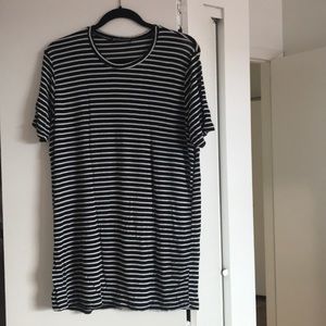 Brandy Melville oversized striped t-shirt